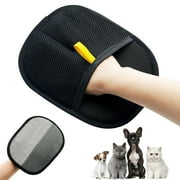 Summercome Double Sided Grooming Glove for Pets, Pet Hair Remover Gloves for Dogs \u0026 Cats, Reusable Pet Hair Remover Glove for Washing, Deshedding, Grooming, 2Pack
